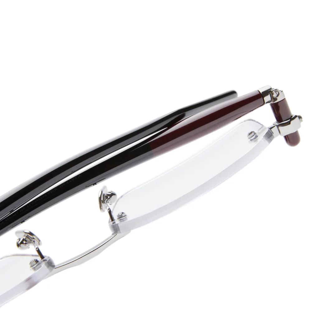Kuboraum MASKE P64 P64 GM BX GUN METAL / BORDEAUX, Srebrny