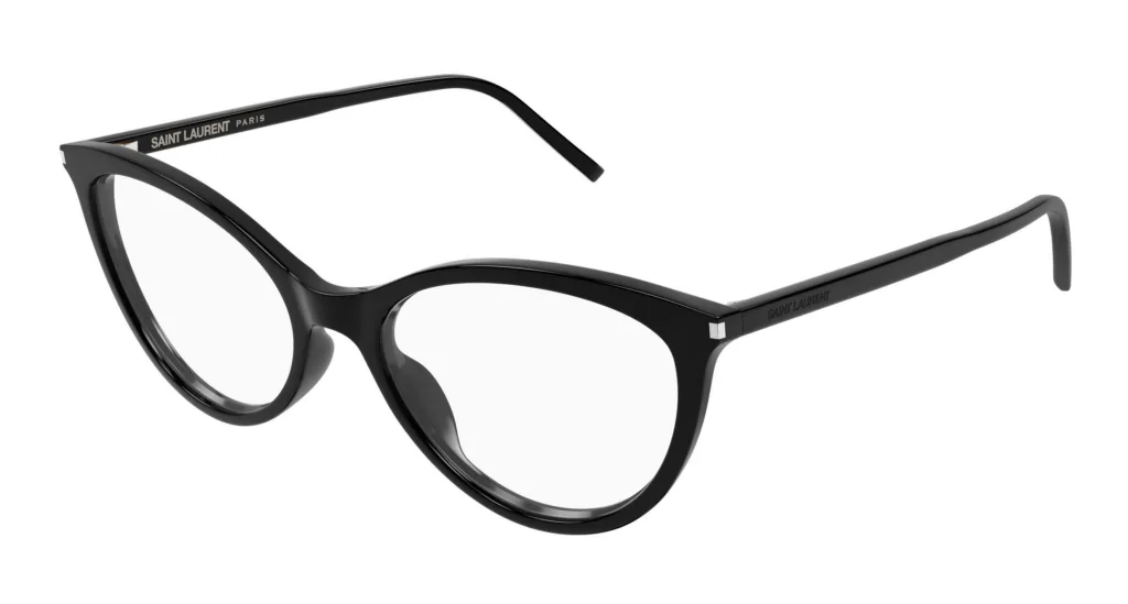 Saint Laurent SL 833 Kolor: 001 BLACK, Kolor oprawy: Czarny