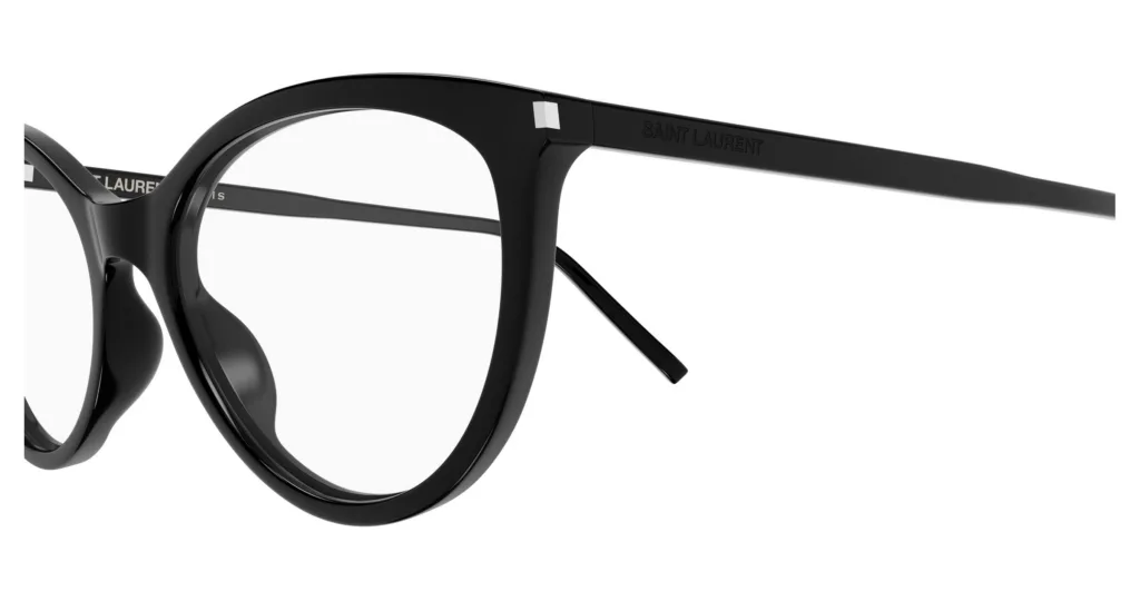 Saint Laurent SL 833 Kolor: 001 BLACK, Kolor oprawy: Czarny