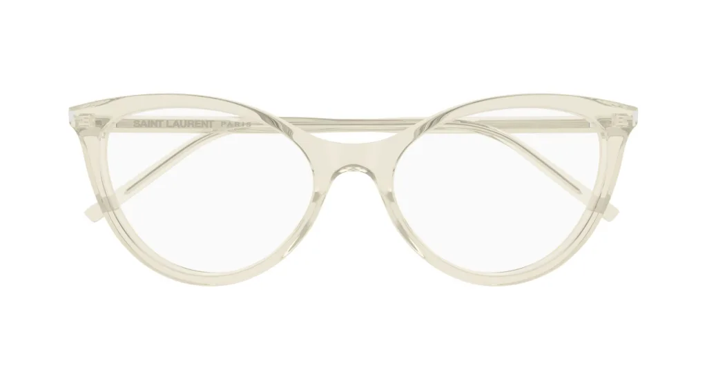Saint Laurent SL 833 Kolor: 004 CRYSTAL, Kolor oprawy: Transparentny