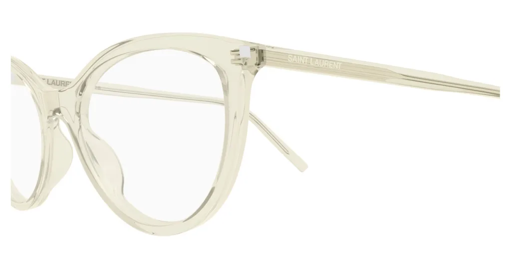 Saint Laurent SL 833 Kolor: 004 CRYSTAL, Kolor oprawy: Transparentny