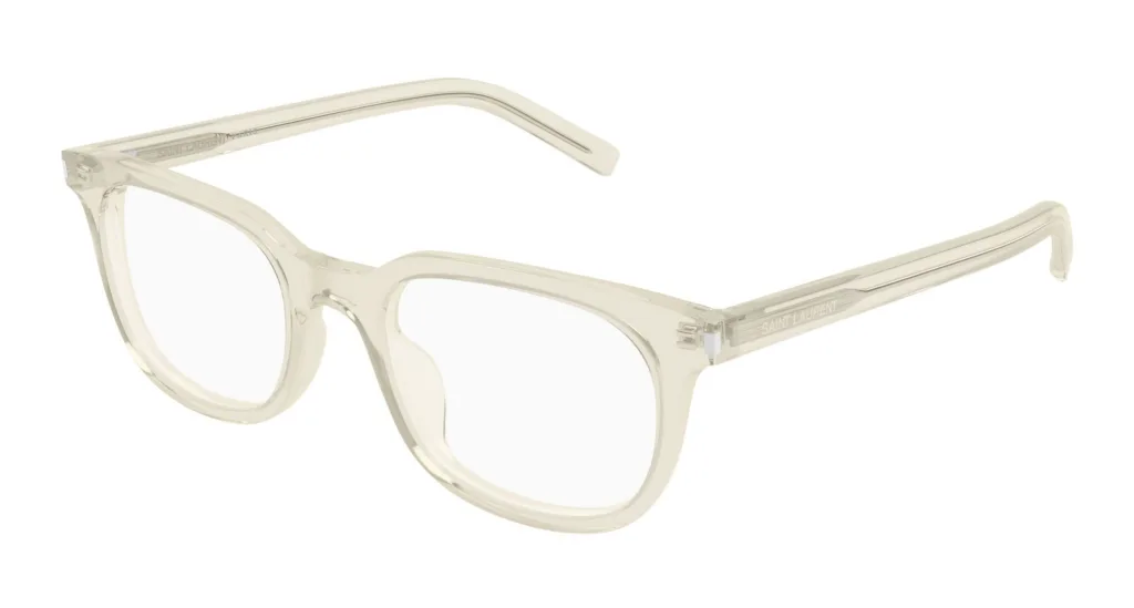 Saint Laurent SL 840 Kolor: 004 CRYSTAL, Kolor oprawy: Transparentny