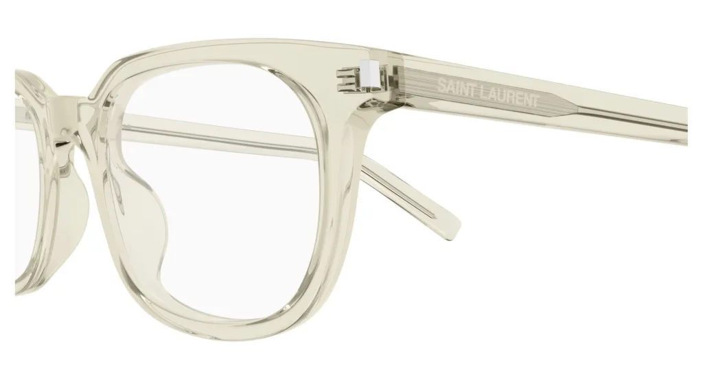 Saint Laurent SL 840 Kolor: 004 CRYSTAL, Kolor oprawy: Transparentny