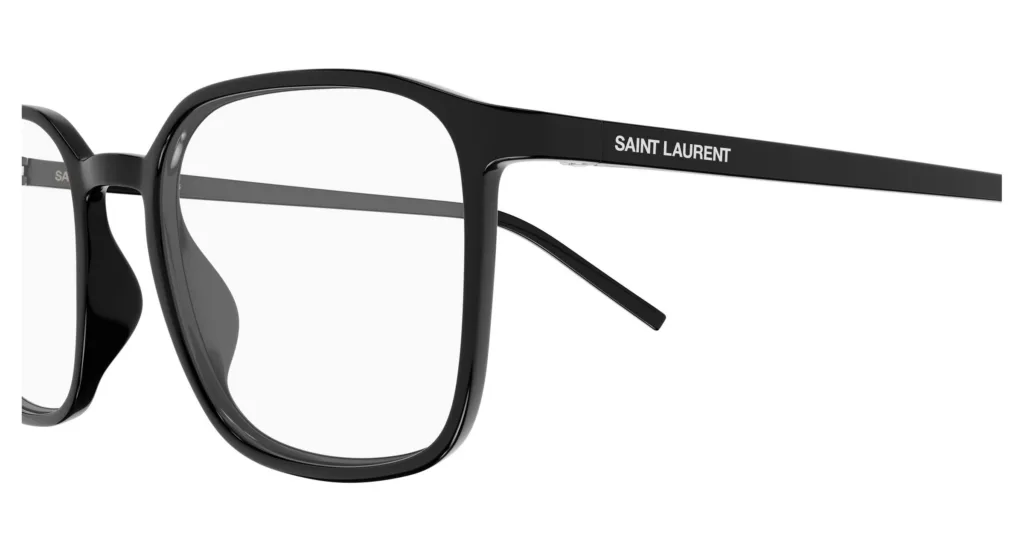 Saint Laurent SL 845 Kolor: 001 BLACK, Kolor oprawy: Czarny