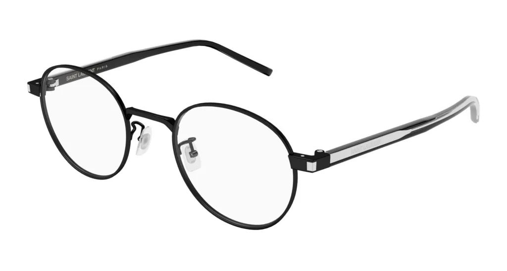 Saint Laurent SL 848/J Kolor: 001 BLACK, Kolor oprawy: Czarny