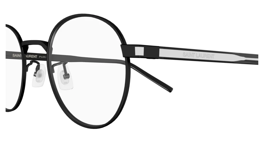 Saint Laurent SL 848/J Kolor: 001 BLACK, Kolor oprawy: Czarny