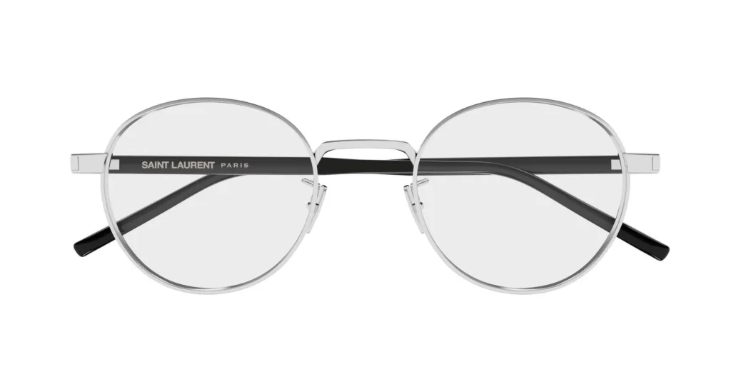 Saint Laurent SL 848/J Kolor: 002 SILVER, Kolor oprawy: Srebrny