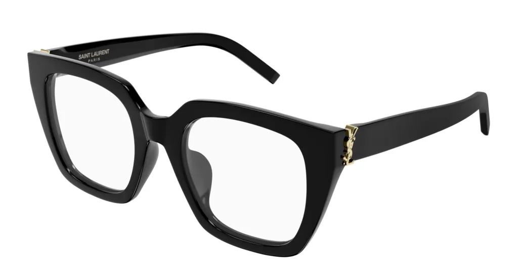 Saint Laurent SL M143 Kolor: 001 BLACK, Kolor oprawy: Czarny