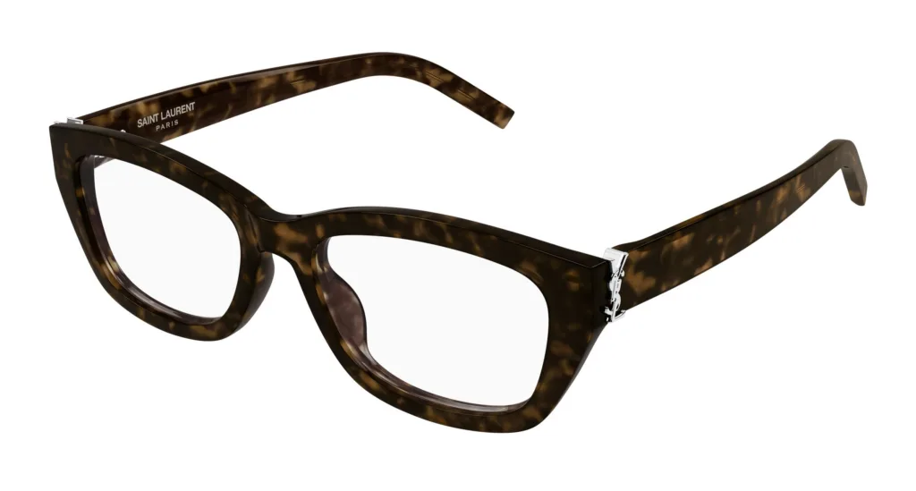 Saint Laurent SL M153 Kolor: 002 HAVANA, Kolor oprawy: Wzór havana