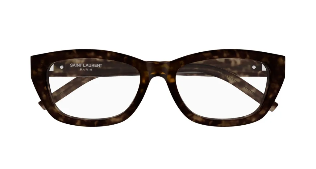 Saint Laurent SL M153 Kolor: 002 HAVANA, Kolor oprawy: Wzór havana