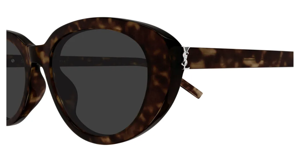 Saint Laurent SL M154 Kolor: HAVANA/DARK GREY, Kolor oprawy: Wzór havana