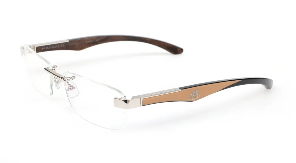 Maybach THE ARTIST III SILVER/WALNUT BROWN/CAMEL BEIGE, Srebrny