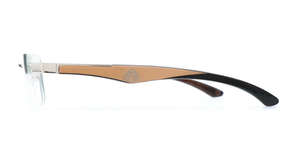 Maybach THE ARTIST III SILVER/WALNUT BROWN/CAMEL BEIGE, Srebrny