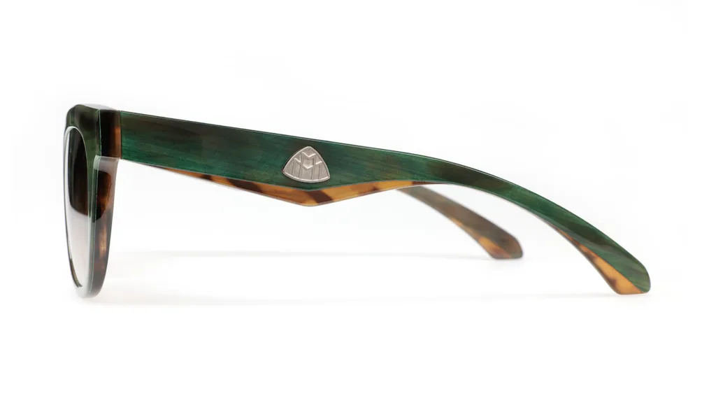 Maybach THE CHAIRWOMAN I DEEP GREEN/BROWN TORTOISESHELL/BROWN GRADIENT, Zielony