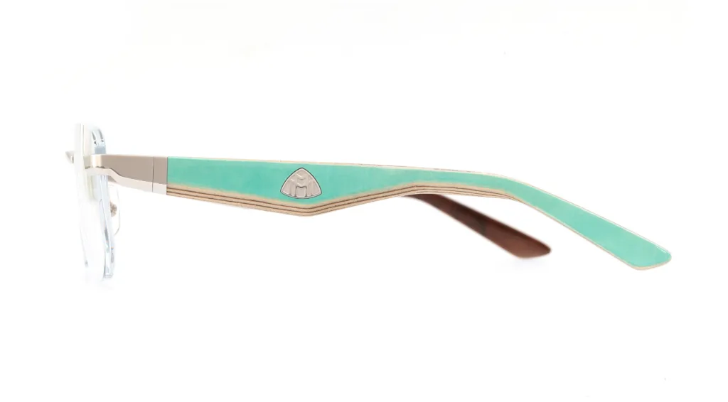 Maybach THE VISIONIST I CHAMPAGNE GOLD/TURQUOISE GREEN/DARK WALNUT, Złoty