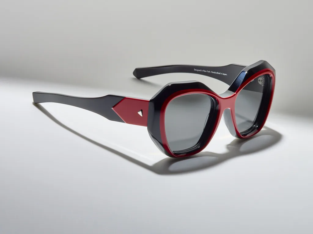Press VOGUE Kolor: LE004 RED RAIN, Kolor oprawy: Czerwony