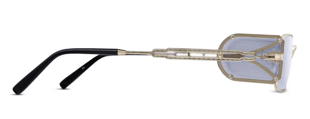 Matsuda M10611H SG.PG PALE GOLD / CAFE BLUE, Złoty