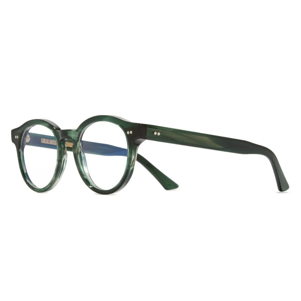 Cutler and Gross CGBB 1378S Kolor: STRIPED DARK GREEN, Kolor oprawy: Kolorowe