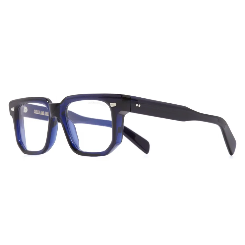 Cutler and Gross CGOP 1410 Kolor: NAVY BLUE, Kolor oprawy: Niebieski