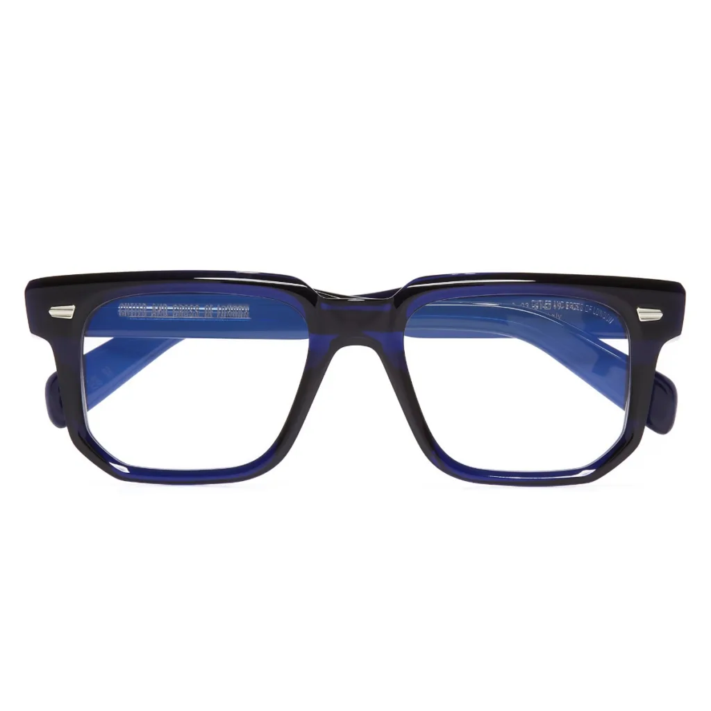 Cutler and Gross CGOP 1410 Kolor: NAVY BLUE, Kolor oprawy: Niebieski