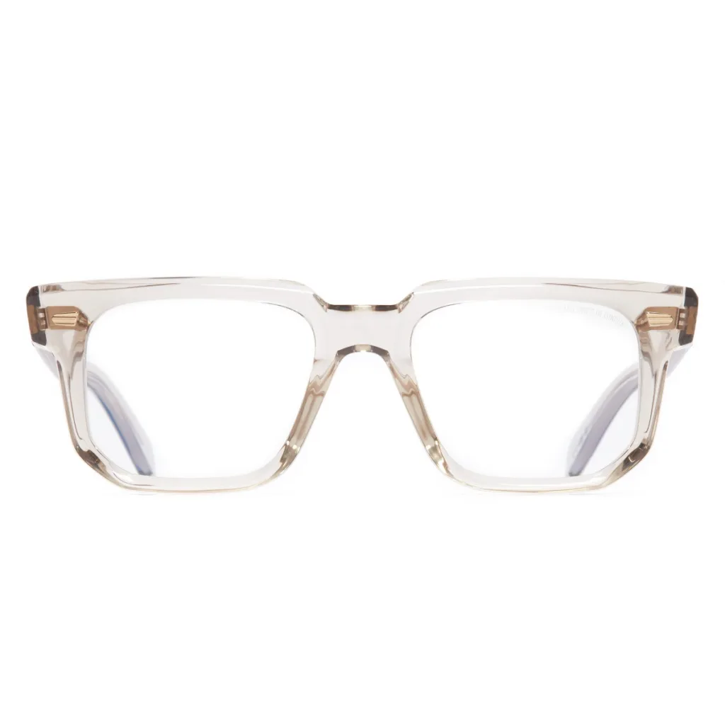 Cutler and Gross CGOP 1410 Kolor: SAND CRYSTAL, Kolor oprawy: Transparentny