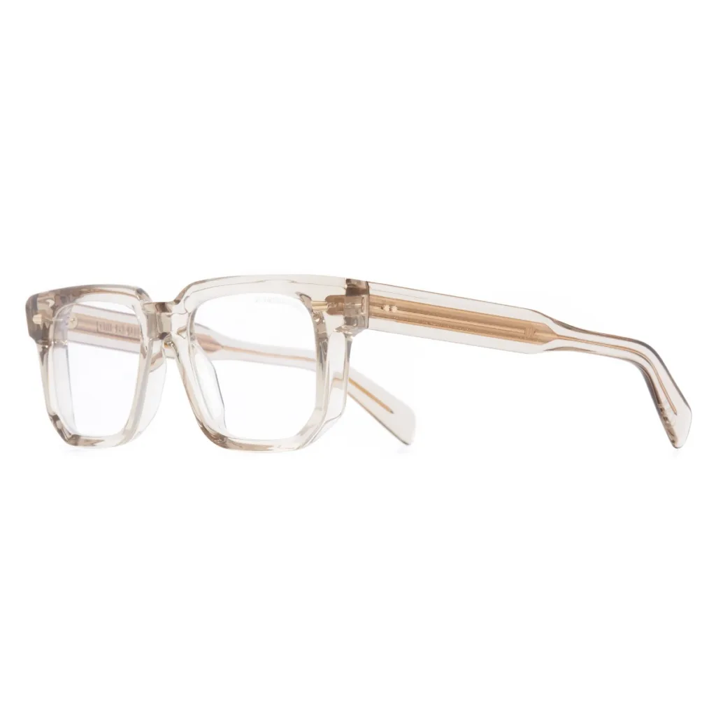 Cutler and Gross CGOP 1410 Kolor: SAND CRYSTAL, Kolor oprawy: Transparentny