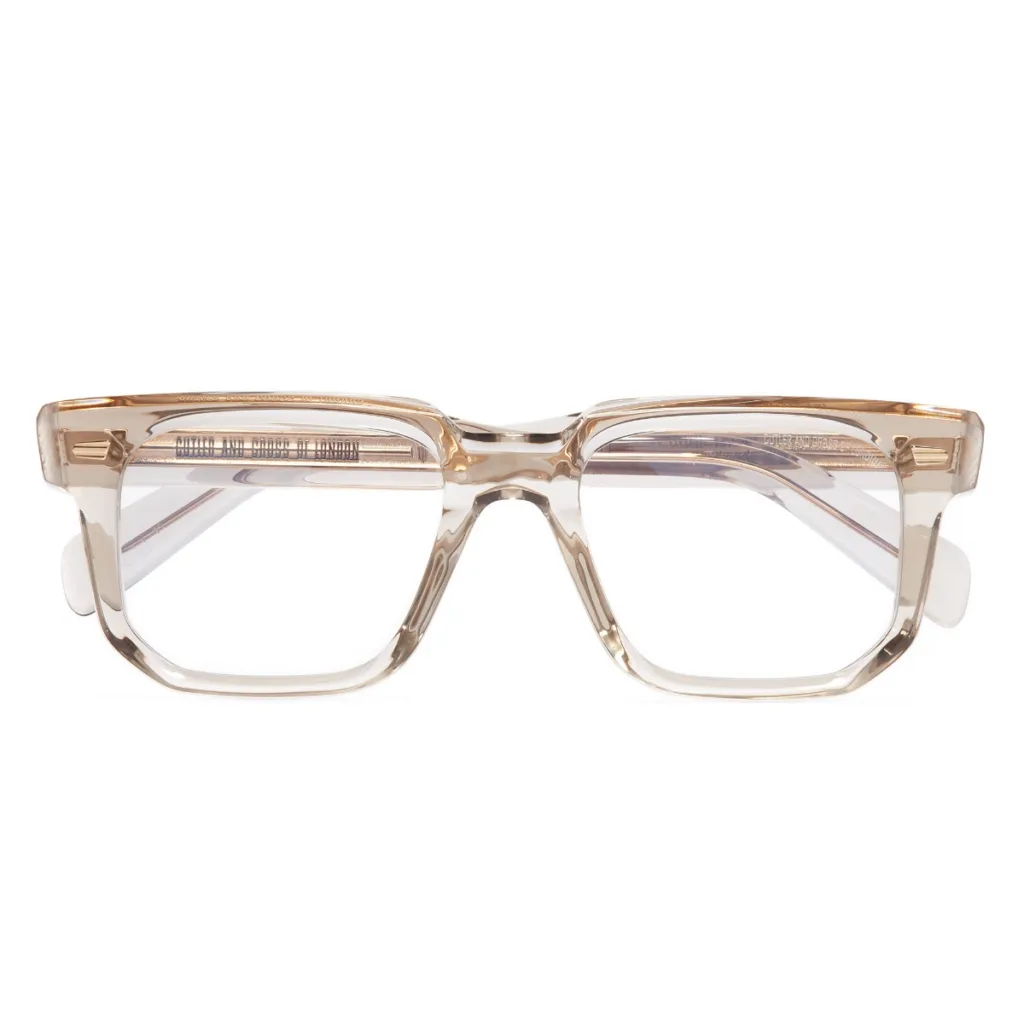 Cutler and Gross CGOP 1410 Kolor: SAND CRYSTAL, Kolor oprawy: Transparentny