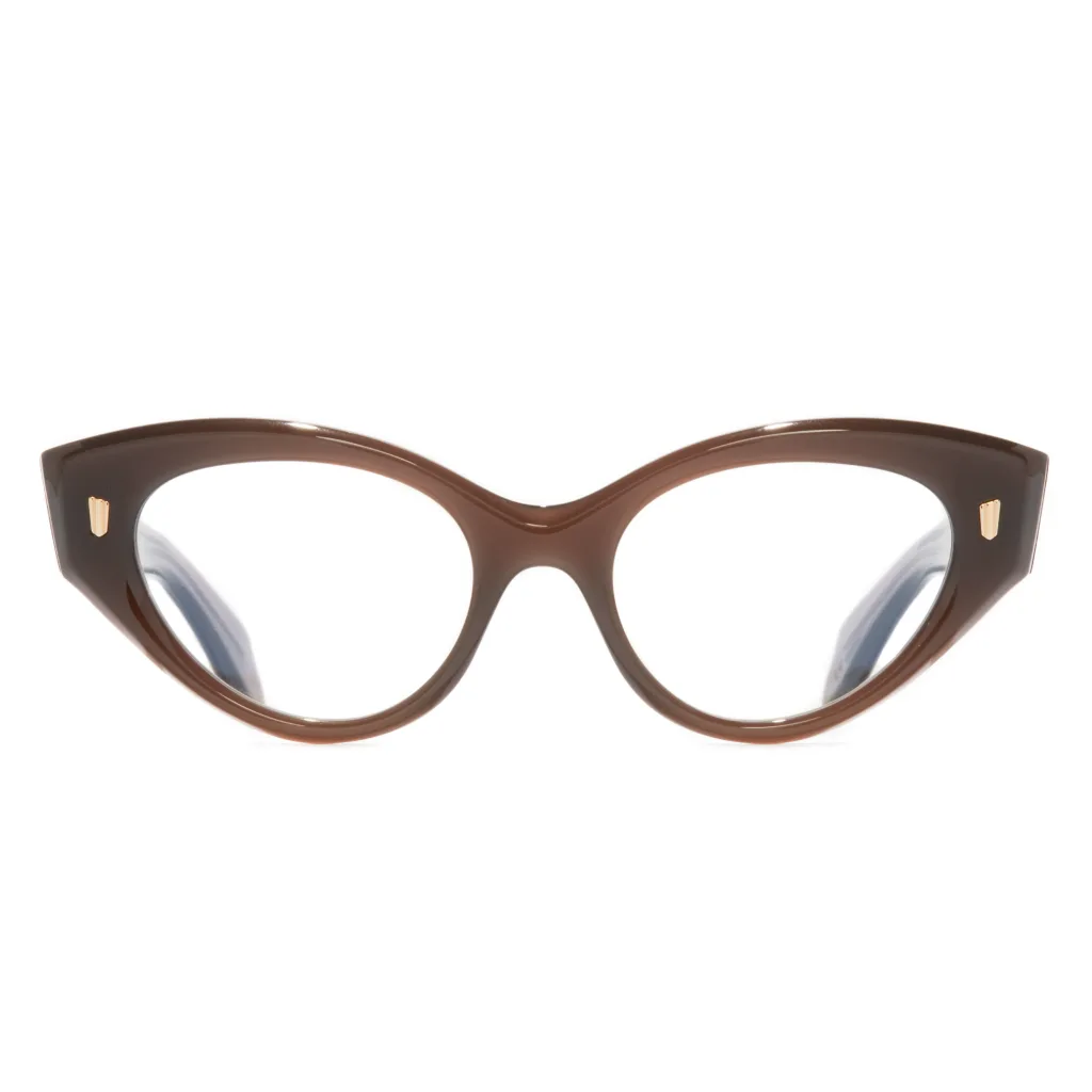 Cutler and Gross CGOP 1417 Kolor: BROWN CRYSTAL, Kolor oprawy: Brązowy