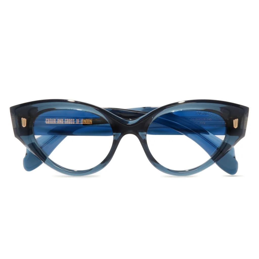 Cutler and Gross CGOP 1417 Kolor: DEEP BLUE CRYSTAL, Kolor oprawy: Niebieski