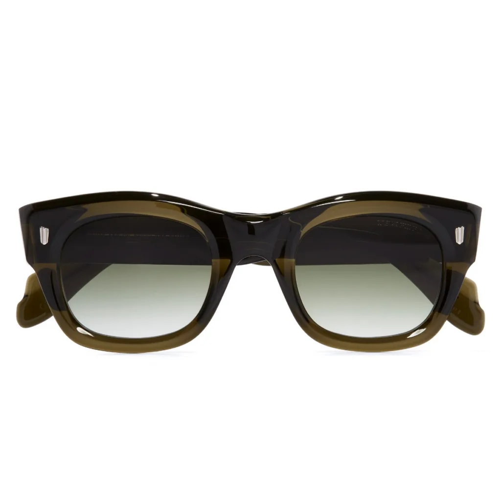 Cutler and Gross CGSN 9261 Kolor: OLIVE, Kolor oprawy: Brązowy