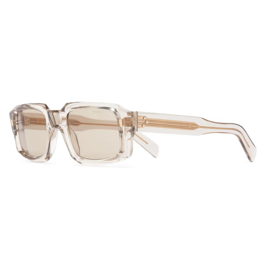 Cutler and Gross CGSN 9495 Kolor: SAND CRYSTAL, Kolor oprawy: Transparentny