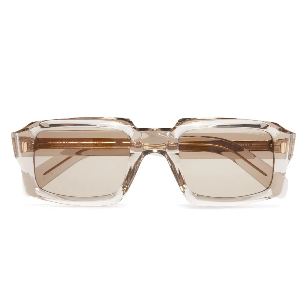 Cutler and Gross CGSN 9495 Kolor: SAND CRYSTAL, Kolor oprawy: Transparentny