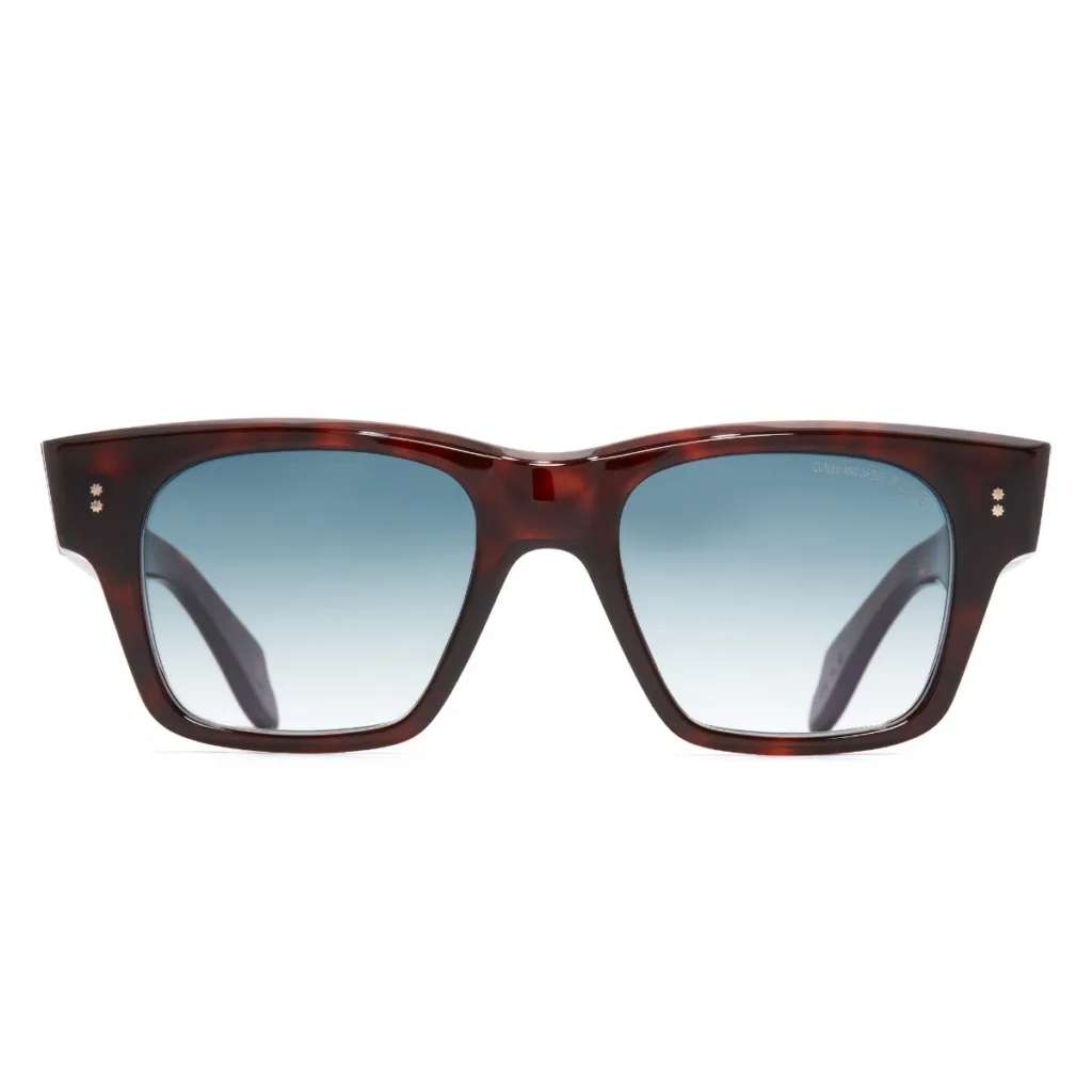 Cutler and Gross CGSN 9690 Kolor: DARK TURTLE, Kolor oprawy: Wzór havana