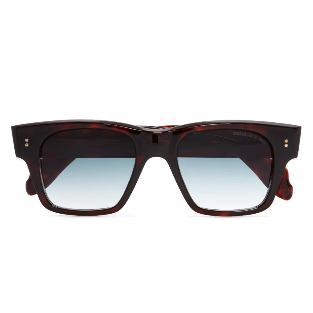 Cutler and Gross CGSN 9690 Kolor: DARK TURTLE, Kolor oprawy: Wzór havana