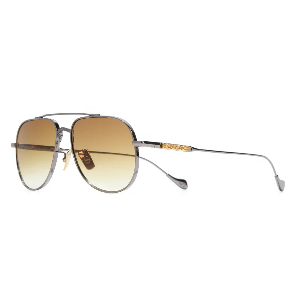 Cutler and Gross GFSN 018 Kolor: GUN METAL, Kolor oprawy: Szary