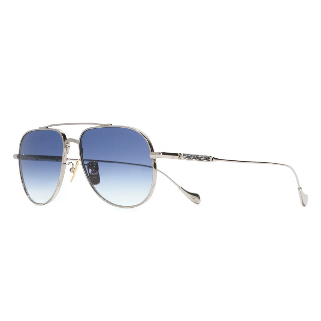 Cutler and Gross GFSN 018 Kolor: SILVER, Kolor oprawy: Srebrny