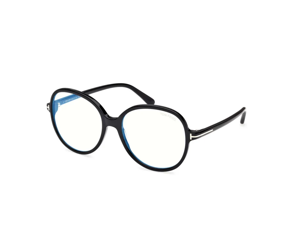 Tom Ford FT6090-B Kolor: 001 SHINY BLACK, Kolor oprawy: Czarny