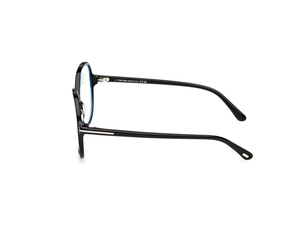 Tom Ford FT6090-B Kolor: 001 SHINY BLACK, Kolor oprawy: Czarny