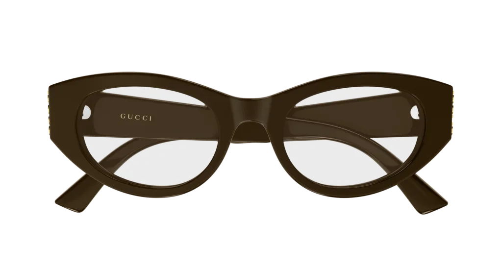 Gucci GG2041O Kolor: BROWN, Kolor oprawy: Brązowy