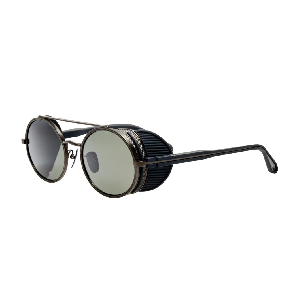 Linda Farrow BARET LFL1631 Kolor: C4 MATT BLACK NICKEL, Kolor oprawy: Czarny