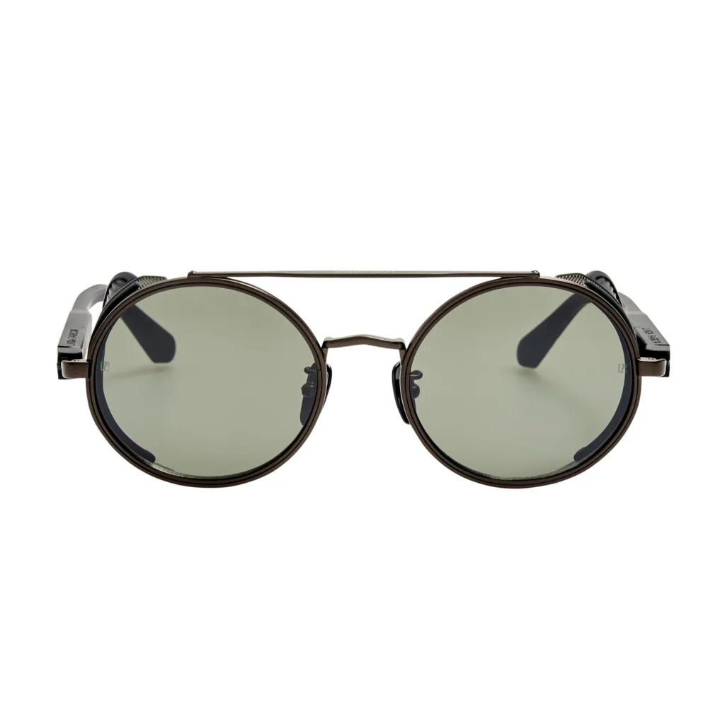Linda Farrow BARET LFL1631 Kolor: C4 MATT BLACK NICKEL, Kolor oprawy: Czarny