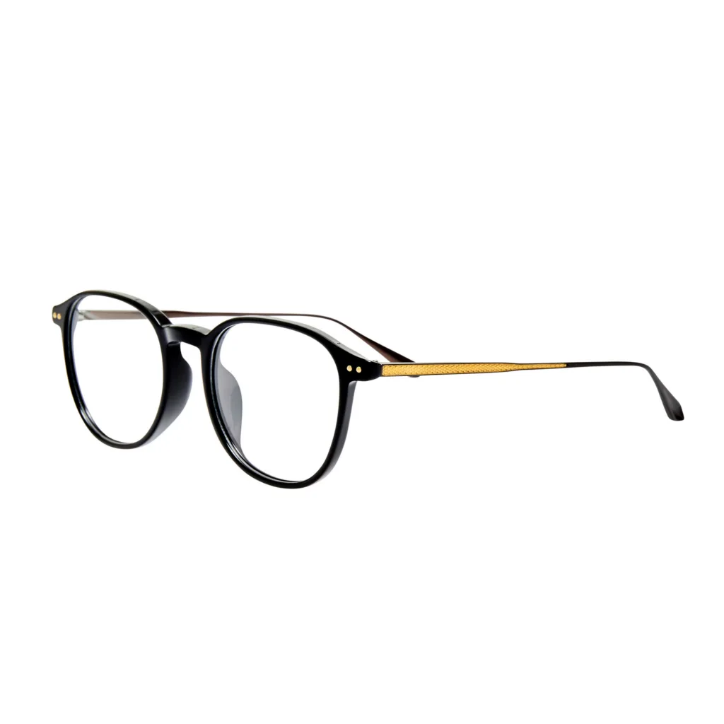 Linda Farrow STANLEY OPT LFL1641 Kolor: C4 BLACK, Kolor oprawy: Czarny