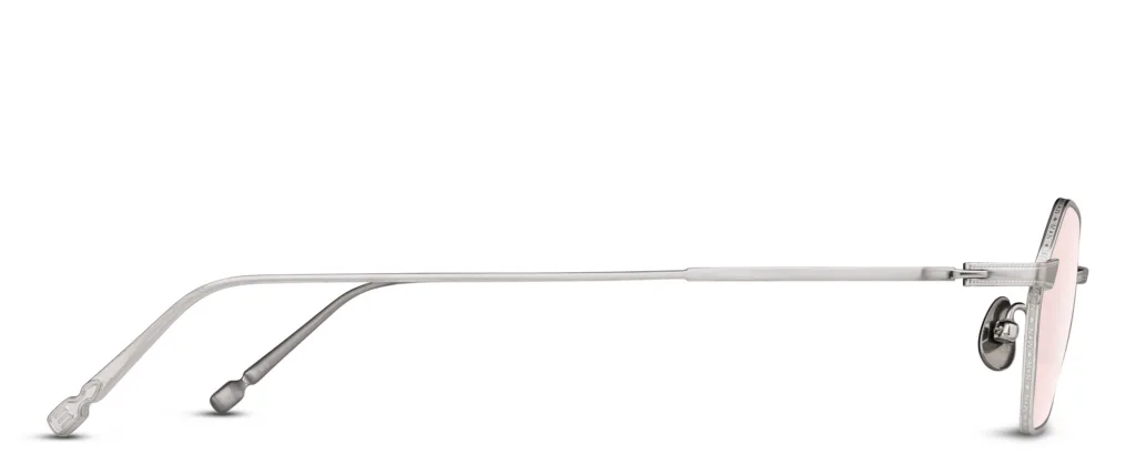 Matsuda M3138 SG.BS BRUSHED SILVER / CAFE PINK, Różowy
