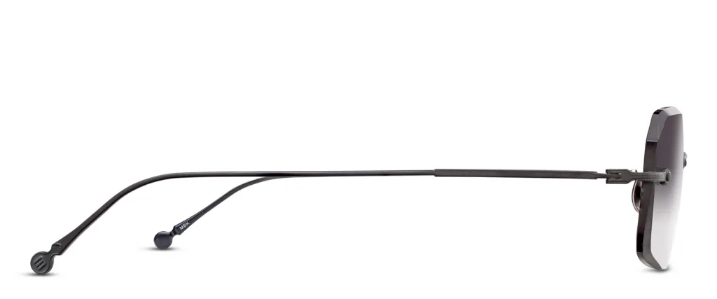Matsuda M5004 SG.MBK MATTE BLACK / GREY GRADIENT, Czarny
