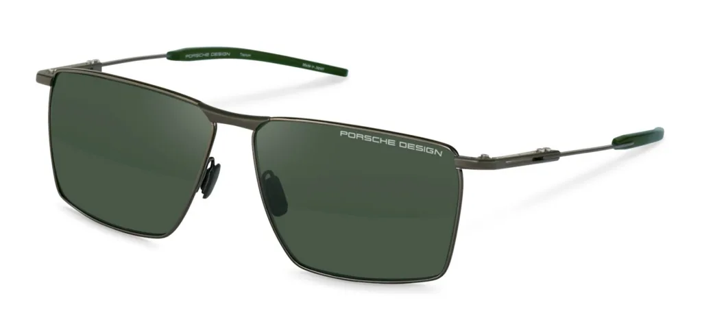 Porsche Design P'8987 Kolor: D651 DARK GREY & DARK GREEN / GREEN, Kolor oprawy: Szary