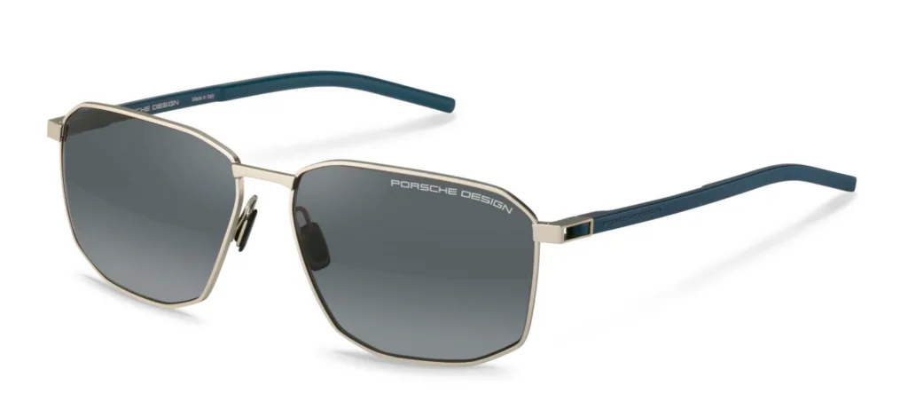Porsche Design P'8989 Kolor: C226 GOLD & BLUE / GRADIENT GREY, Kolor oprawy: Złoty