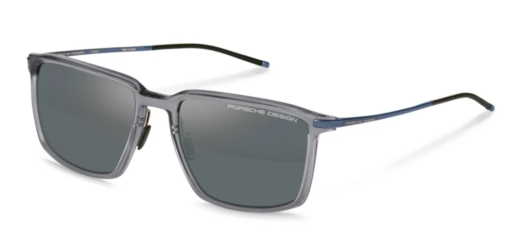 Porsche Design P'8991 Kolor: D731 GREY & BLUE / BLUE MIRROR GUN, Kolor oprawy: Szary