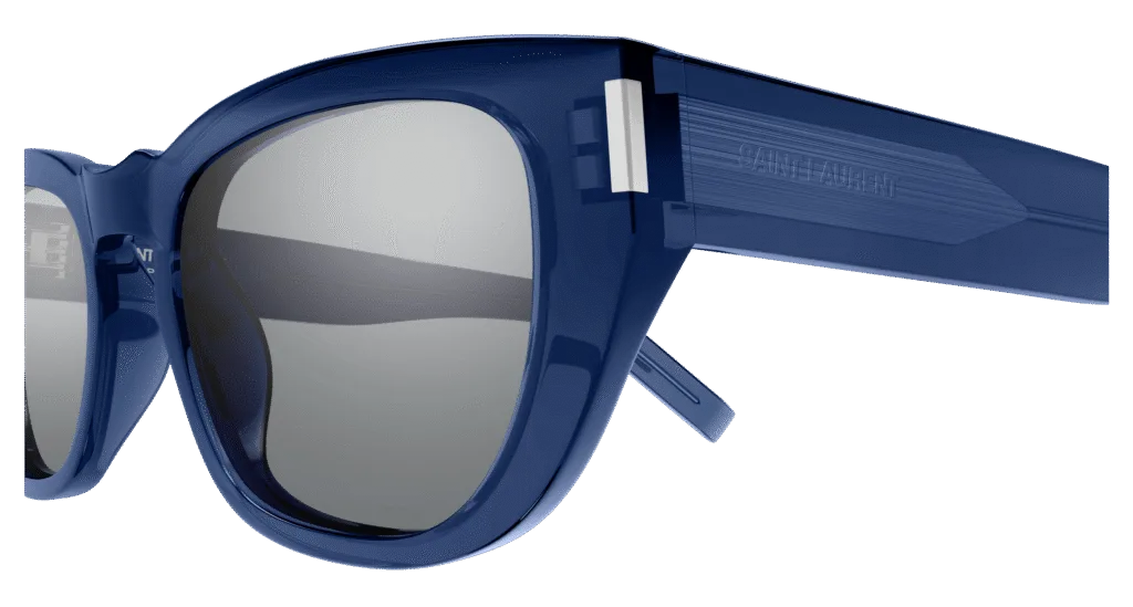 Saint Laurent SL 601 Kolor: BLUE-SILVER, Kolor oprawy: Niebieski