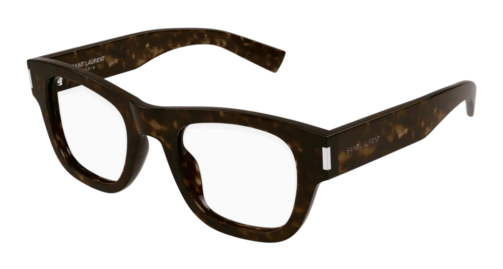 Saint Laurent SL 698 Kolor: HAVANA-TRANSPARENT, Kolor oprawy: Wzór havana
