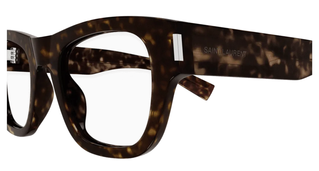 Saint Laurent SL 698 Kolor: HAVANA-TRANSPARENT, Kolor oprawy: Wzór havana